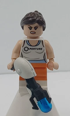 Minifigura LEGO Chell 71203 Portal 2 Gun Dim006 Foto 1 de 2