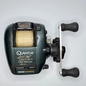 Quantum EX 301P Fishing Reel Left Handed Baitcaster Bait Caster - Picture 1 of 14