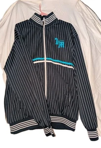 VINTAGE Live Mechanics Jacket Mens XL Zip Up Track Urban Street Wear Skater Y2K - Picture 1 of 15