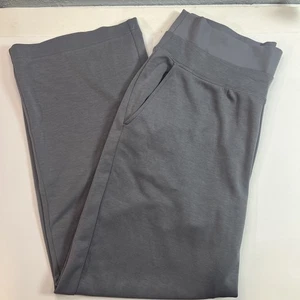 Athleta Seasoft Damenhose Coastline blau/grau weites Bein Größe Large 533653 - Bild 1 von 10