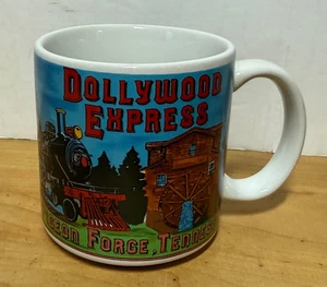 Taza de café Dollywood Express Dolly Parton Train taza de té recuerdo - Imagen 1 de 5