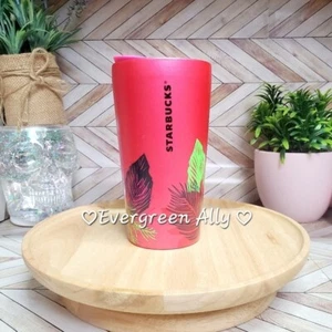 Starbucks Holiday 2021 Christmas Poinsettia Double-wall Ceramic Tumbler Cup - Picture 1 of 9