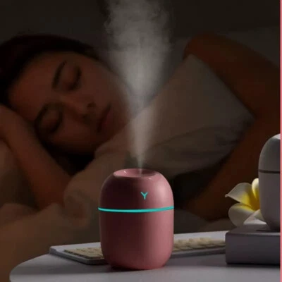 Oil diffuser 180ML Portable USB LED Mini Humidifier Mist Purifier for Car Home - Image 1 of 4