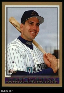 1998 Topps #367 Jorge Fabregas Diamondbacks 8 - NM/MT - Picture 1 of 2