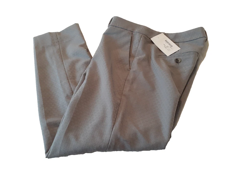 Women's Banana Republic Gray Circle Pattern Pants 27" Inseam Size 6 New - Image 1 of 1