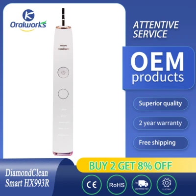 Philips Sonicare DiamondClean 9500 mango de cepillo separado HX993R dorado sin caja Foto 1 de 2