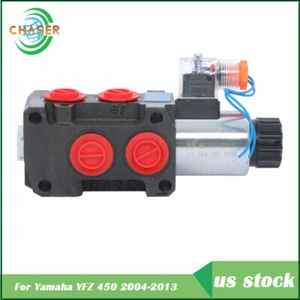 12VDC 6 Port Hydraulic Solenoid Diverter Selector Valve 1/2"BSP 13GMP 210 Bar - Picture 1 of 10
