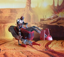 STAR WARS VEHICLE 1995 POTF COLLECTION SHADOWS OF THE EMPIRE SWOOP BIKE 