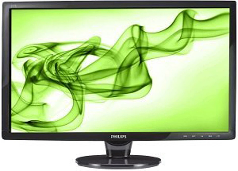 Philips E-line 241E1SB 23,6-Zoll Monitor TN FHD 1920x1080 VGA DVI 5ms schwarz  - Bild 1 von 1