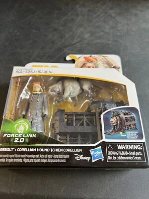 Juego de figuras de acción de Star Wars Rebolt & Corellian Hound Force Link 2.0 Hasbro Nuevo Foto 1 de 4
