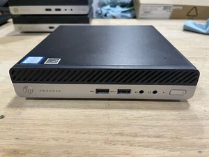 HP ProDesk 600 G4 Mini Desktop PC i5-8500T 240GB SSD 8GB DDR4 WIN 11 PRO - Afbeelding 1 van 5