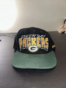 Gorra ajustable de fútbol americano de Green Bay Packers NFL ~ Ropa del equipo Reebok - Imagen 1 de 3
