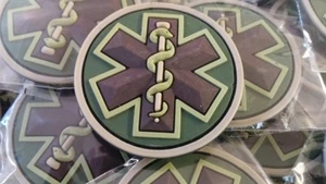MSM EMT / START Medic Rescue Paramedic PVC PATCH - MULTICAM  COLOR - Picture 1 of 5