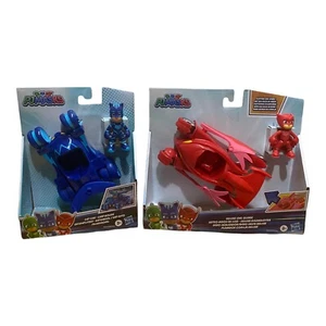 PJ Masks Owlette Deluxe Vehicle Owl Glider Car  Flapping Wings  Cat Car  Cat Boy - Picture 1 of 12