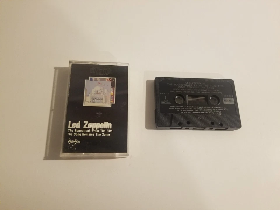 Led Zeppelin - The Song Remains The Same - Soundtrack - PART ONE - Cassette Tape - Image 1 of 1