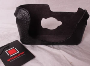 NEW Artisan & Artist LMB-M7 Black Leather Half Case for Leica M6TTL & M7 - Picture 1 of 3