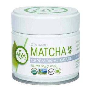 Aiya Organic Ceremonial Grade Premium Japanese Matcha Green Tea Powder 30g - Picture 1 of 1