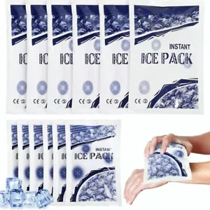 AU 20X Disposable Instant Cold ICE Packs For Sports Pain Relief Athletes Outdoor - Picture 1 of 9