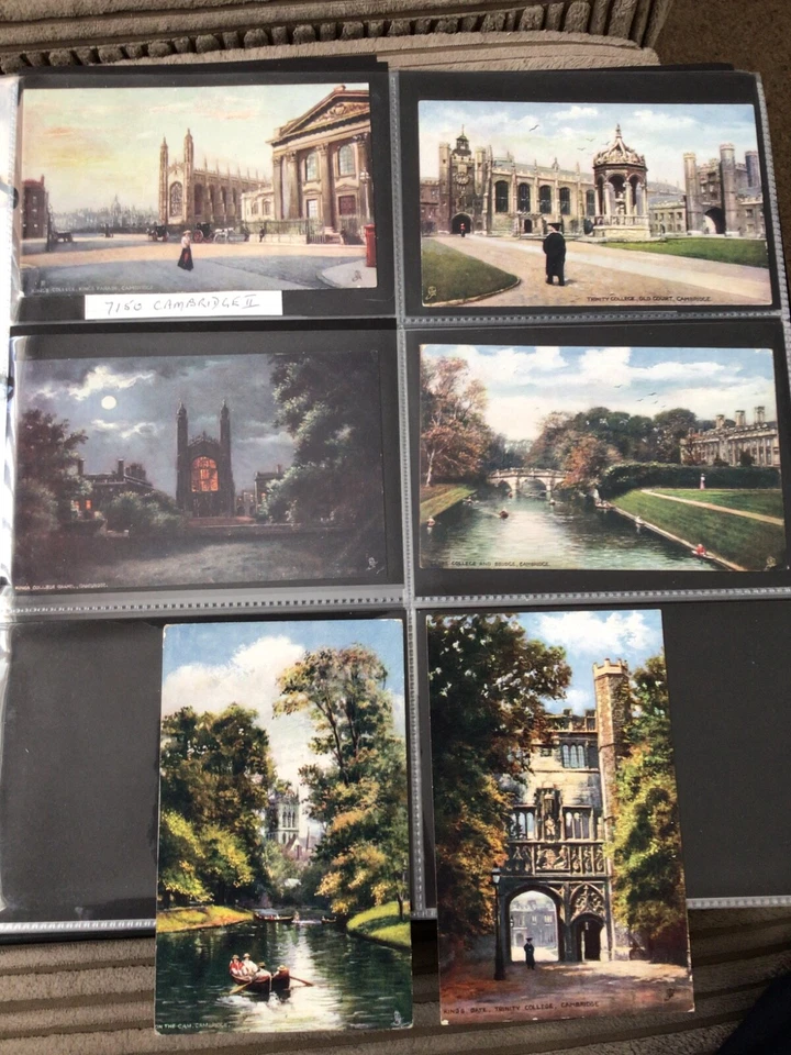 SET OF 6 TUCK OILETTE PCs - CAMBRIDGE - SERIES II No. 7150 - Image 1 of 1