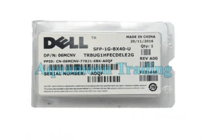 6MCNV Genuine OEM Dell Fiber Optical Transceiver Model SFP-1G-BX10-U Module - Picture 1 of 2