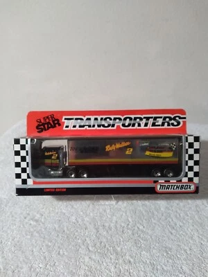 MAC TOOLS #2 RUSTY WALLACE SUPERSTAR TRANSPORTER 1:87 SCALE  LTD ED. 1992 NIB - Image 1 of 4