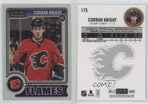 2014-15 O-Pee-Chee Platinum Rainbow Corban Knight #175 Rookie RC