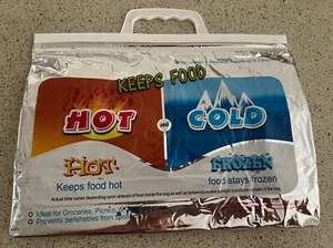HOT And COLD BAG- NO ICE NEEDED. HOLDS UP TO 5 Pounds ( 2.268 Kilograms Appro - Picture 1 of 3