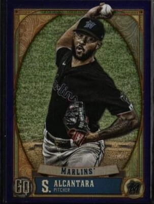 2021 Topps Gypsy Queen #168 Sandy Alcantara Indigo #/250 - Image 1 of 2