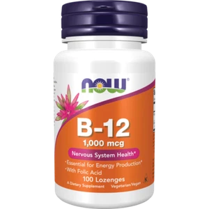 NOW Foods B-12 1,000 mcg 100 Loz - Picture 1 of 2