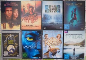 8 DVD - Filme Set_02, Titel siehe Bilder, sehr guter Zustand - Bild 1 von 2
