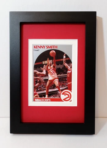 Kenny Smith Atlanta Hawks Display Custom Framed NBA Basketball Card Plaque Cover