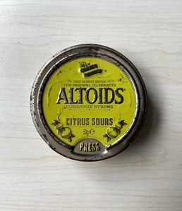Altoids 50g Citrus Sours Empty Tin - Rare Collectable - Picture 1 of 3