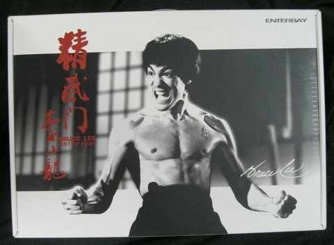 BRUCE LEE FIST OF FURY ENTERBAY 1:6 SCALE REAL MASTERPIECE FIGURE USED COA Cover