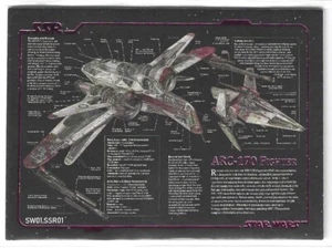 2023 STAR WARS PRERELEASE ARC-170 FIGHTER SW01.SSR01 - Picture 1 of 2