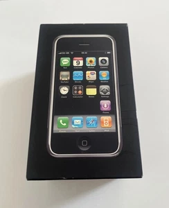 Old Stock Apple iPhone 1st Generation 2g 8gb - Rare 13 icon 02 UK Empty Box - Picture 1 of 8