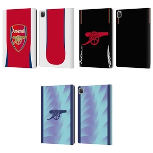 OFFICIAL ARSENAL FC 2024/25 KIT LEATHER BOOK WALLET CASE COVER FOR APPLE iPAD - Picture 1 of 9