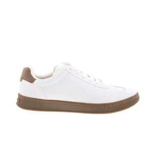 Rockport Nova Mens White Wide Leather Lace Up Lifestyle Sneakers Shoes - Picture 1 of 9