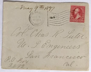 Cambridge St., Boston, MA--Col. C. R. Suter, U.S.A. Engineers, SF, CA/2-C./1897 - Picture 1 of 2