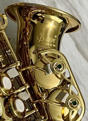 Saxofón soprano (curvo) SLADE (oro) Bb. Foto 1 de 4