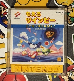 Moero TwinBee 2 STINGER Nintendo Famicom Disk System Twin Bee US Seller TESTED