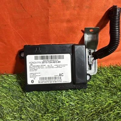 2013-2015 Honda Accord Bluetooth Control Module 39770-T2A-A815-M1 - Image 1 of 4