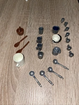 Playmobil Konvolut graues Geschirr - Bild 1 von 3