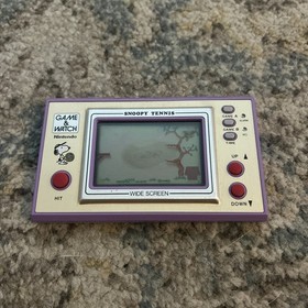Nintendo Game And Watch Loose Snoopy Tennis READ