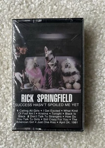Rick Springfield - Success Hasn't Spoiled me Yet - 1982 Cassette Tape SEALED NEW - Picture 1 of 3
