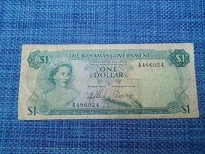 π§πΈ Bahamas 1 dollar 1965 P-18a P-18 Banknotes Currency 080125-10 - Picture 1 of 2