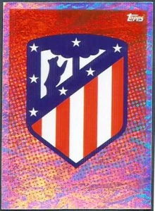  Topps UEFA Champions League - 2020-21 - #001 - Athletico Madrid Team Badge - Foil - Bild 1 von 1