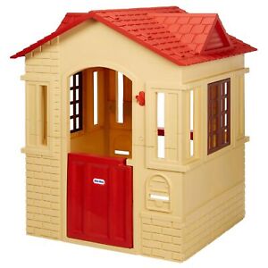 Little Tikes Cape Cottage Playhouse with Working Door, Small, Multicolor 