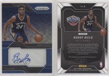 2016-17 Panini Prizm Signatures Blue /49 Buddy Hield #5 Rookie Auto RC
