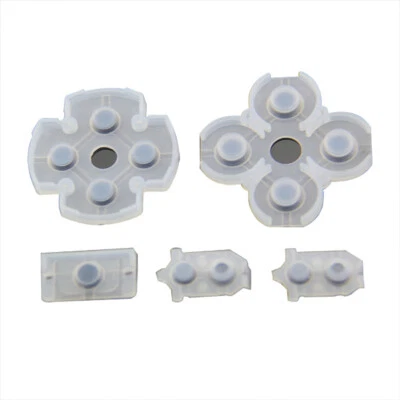 ✅ Gummi Matte Pads Rubber Set für Playstation 4 / PS4 Controller JDM-030 Tasten