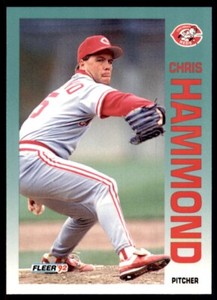 1992 Fleer Chris Hammond Baseball Cards #408